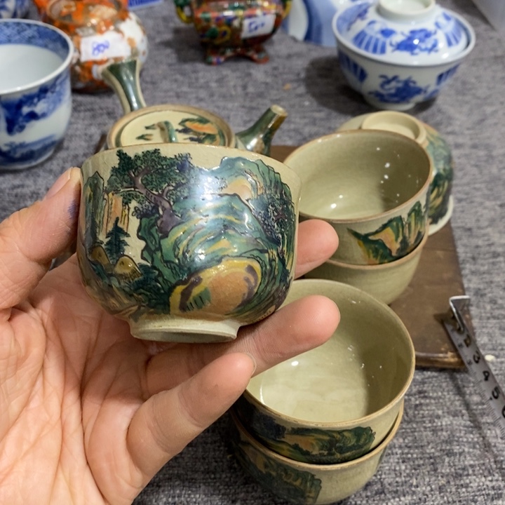 紫砂茶杯非常漂亮好看的花瓶