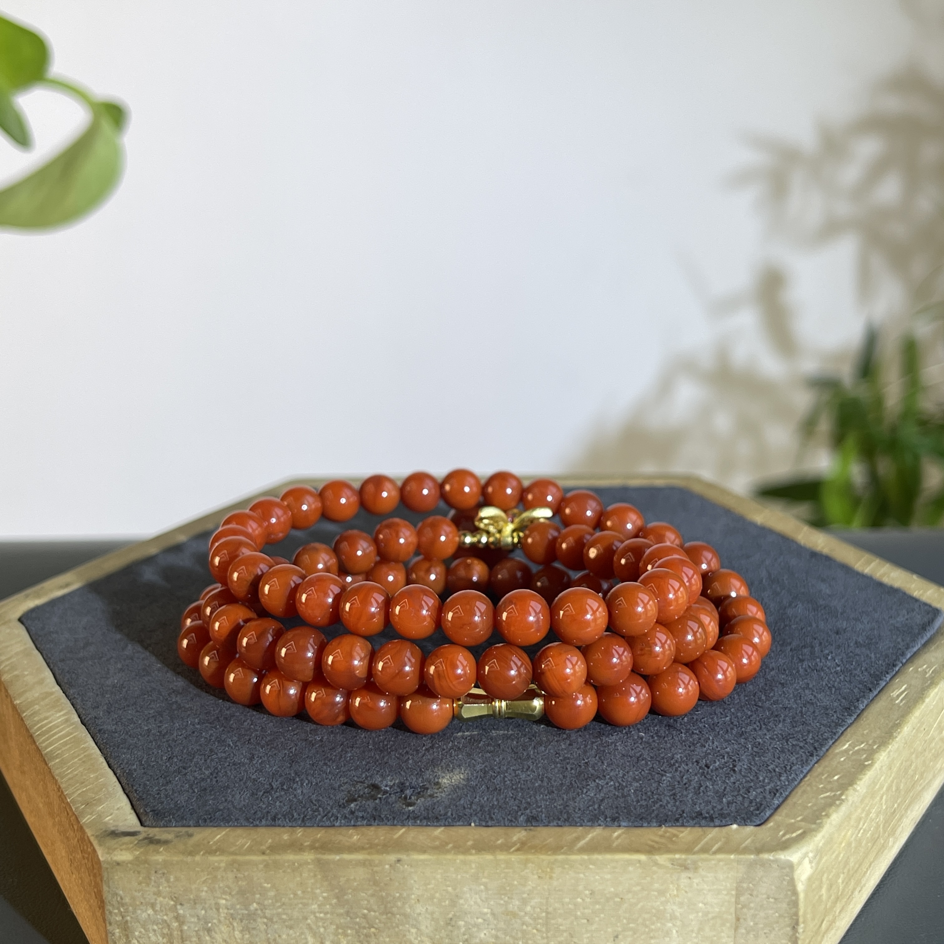 JXB12-38   南红-珠链-凉山（含S925配饰）