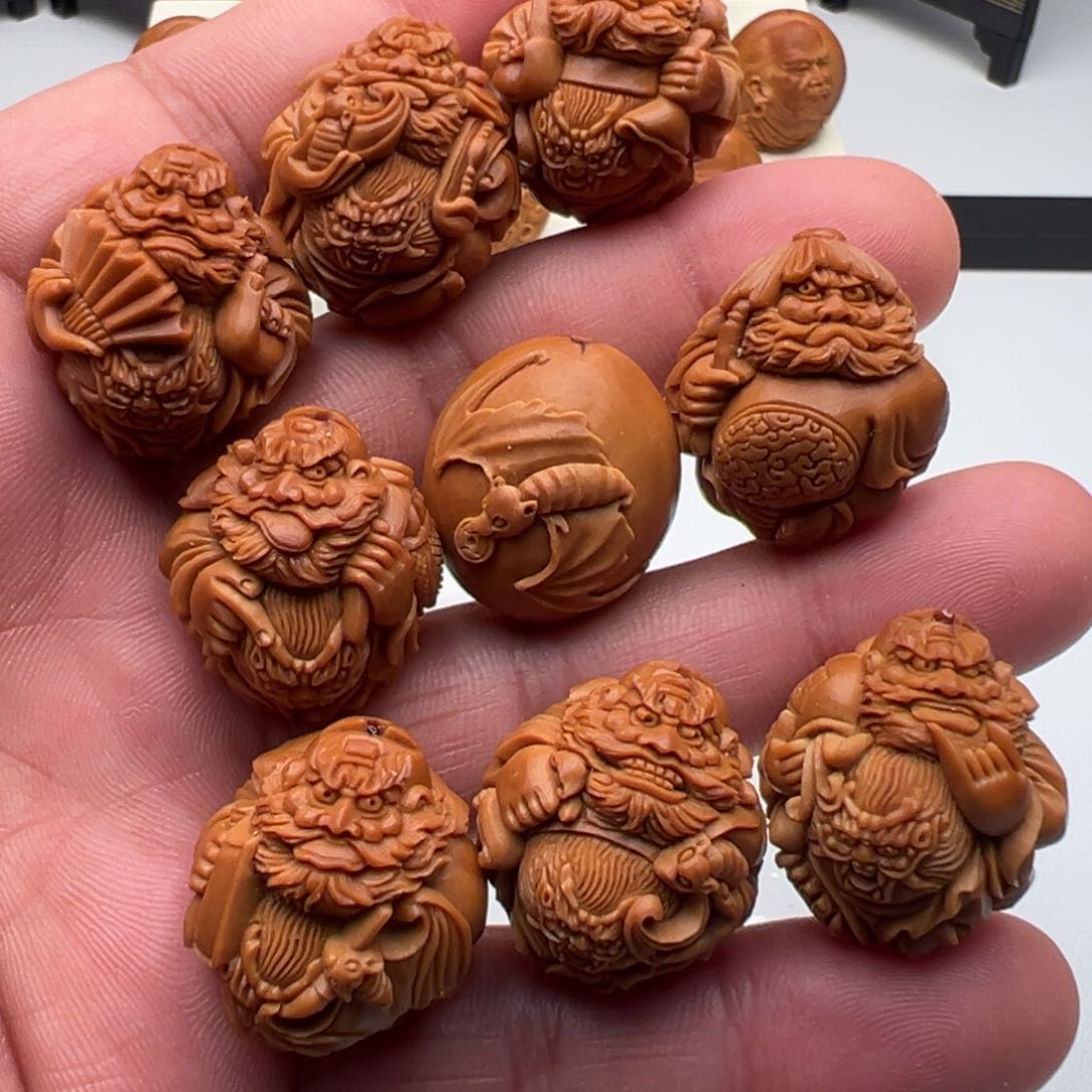 手串/手链橄榄核福寿钟馗