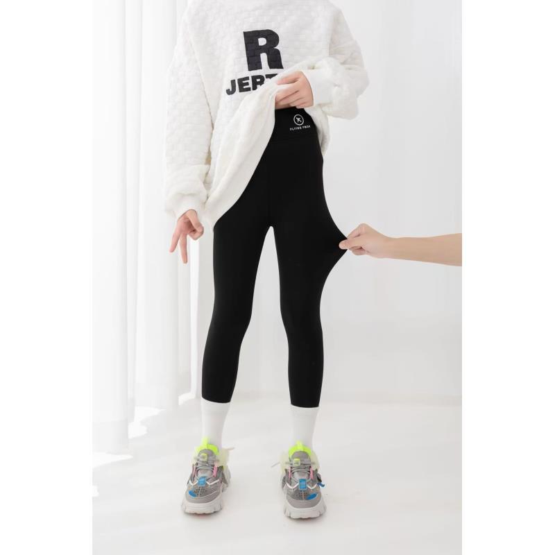 【新疆包邮】儿童新款字母飞机加厚绒裤（550克）S509