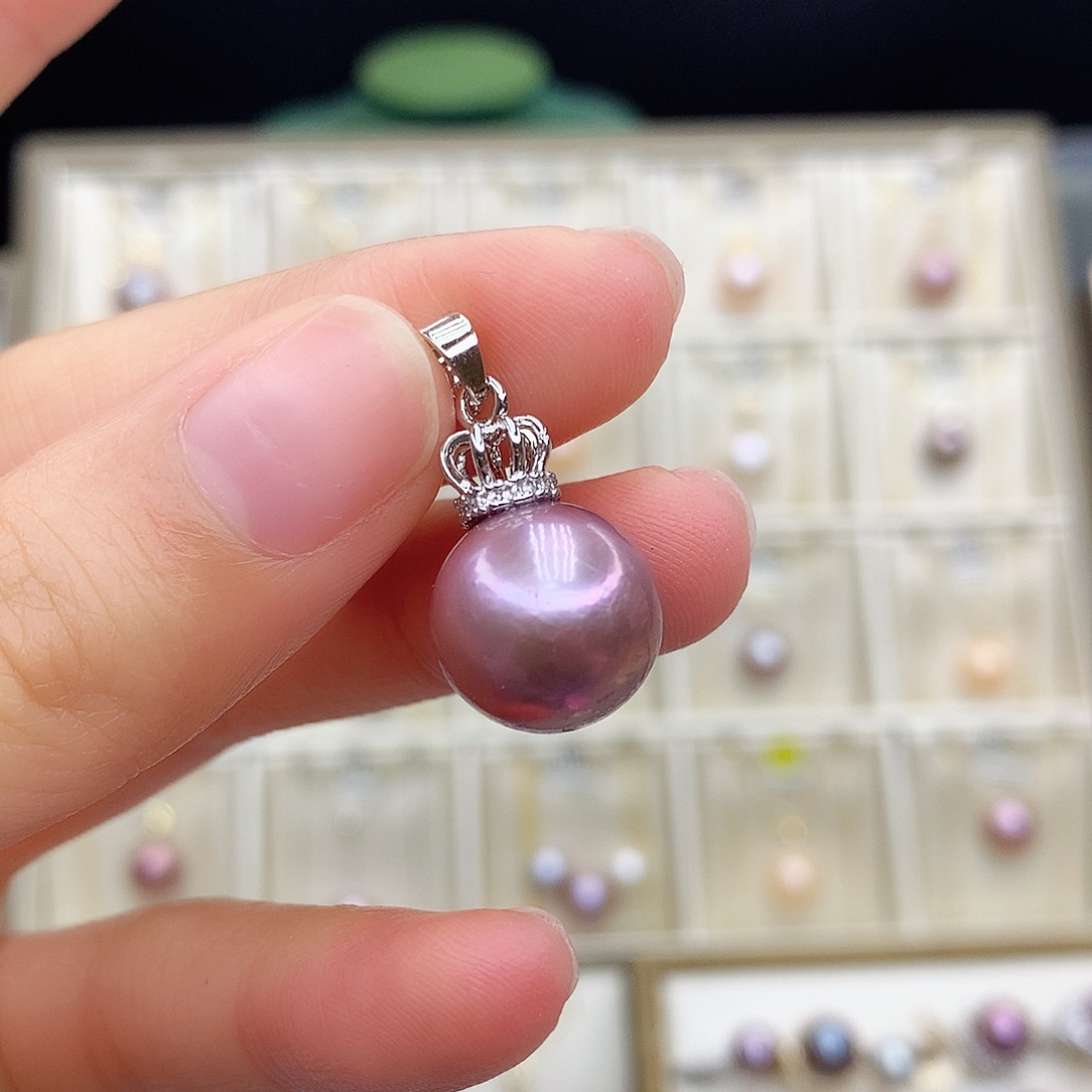 淡水珍珠颈饰合金