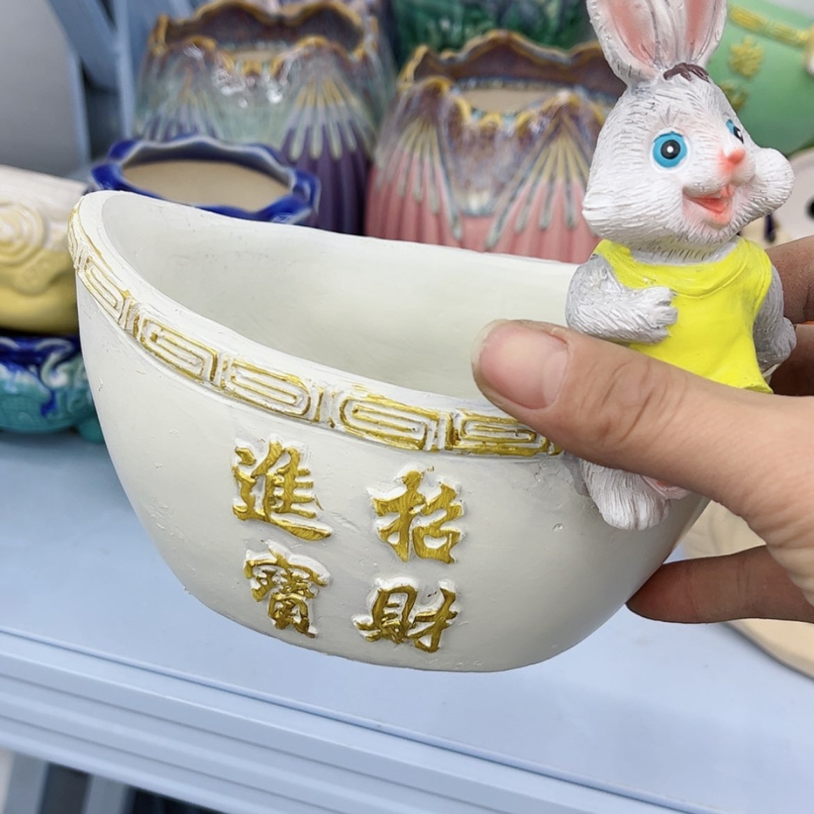 【闪购商品】陶瓷多肉绿植陶瓷花盆