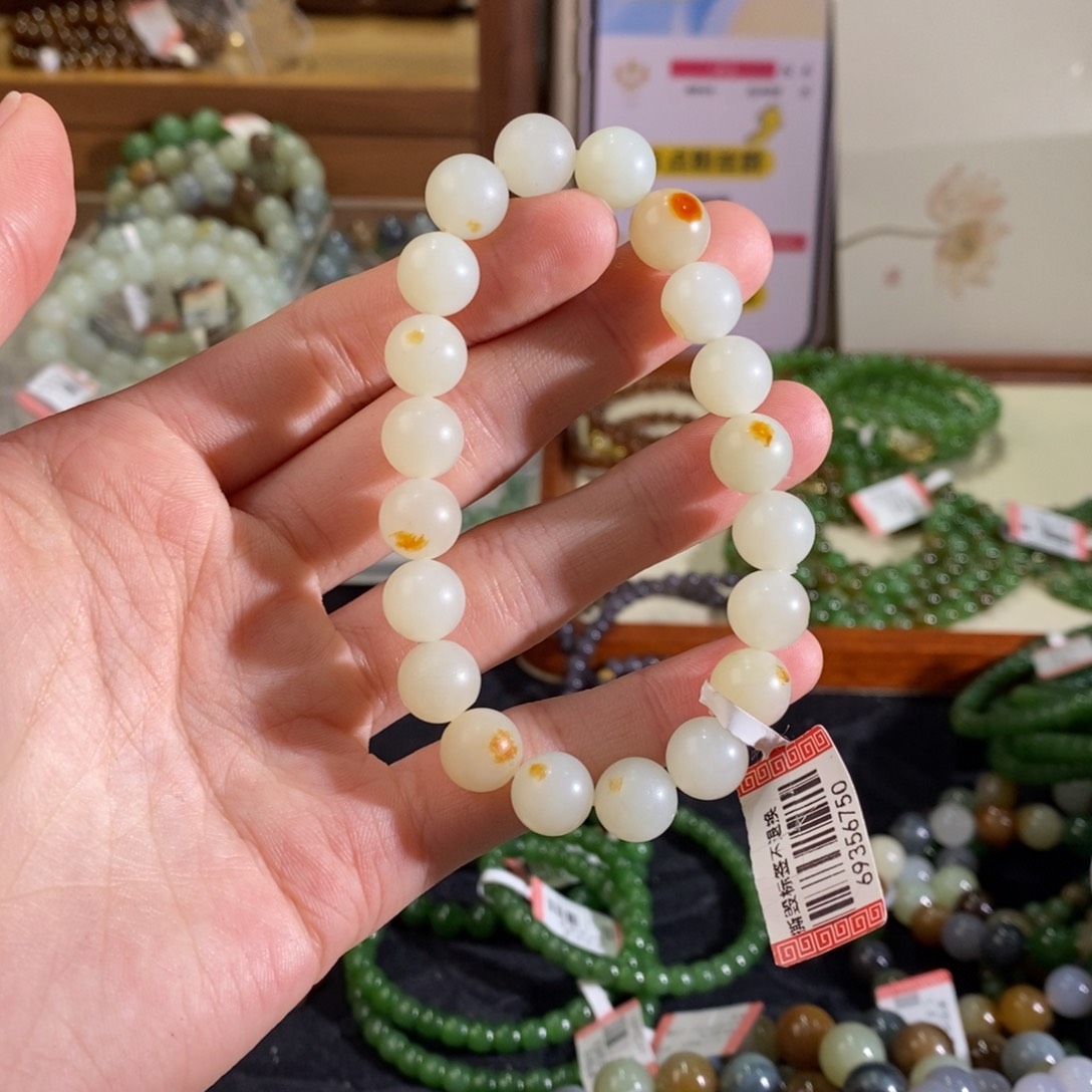 和田玉手链未镶嵌