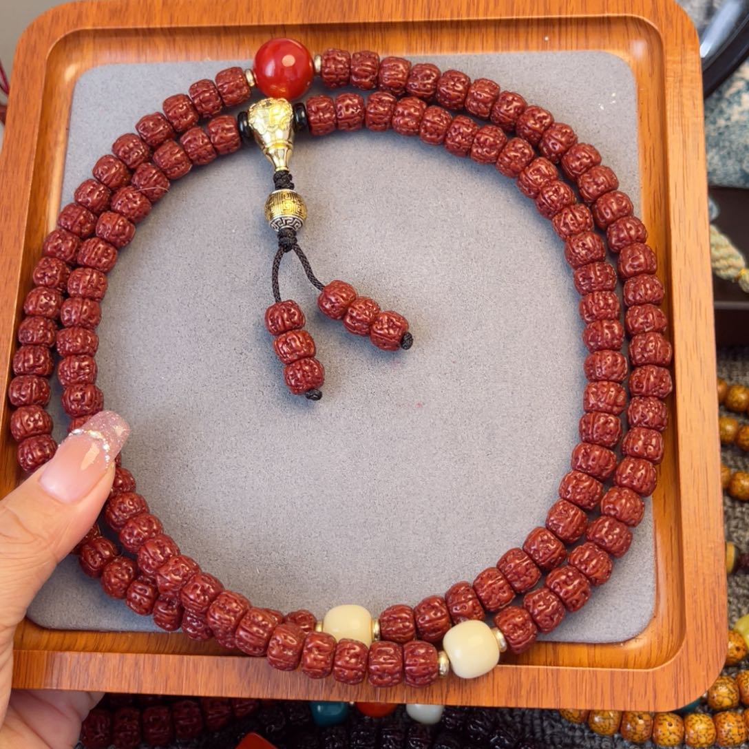 金刚菩提吊坠藏式直切一代龙