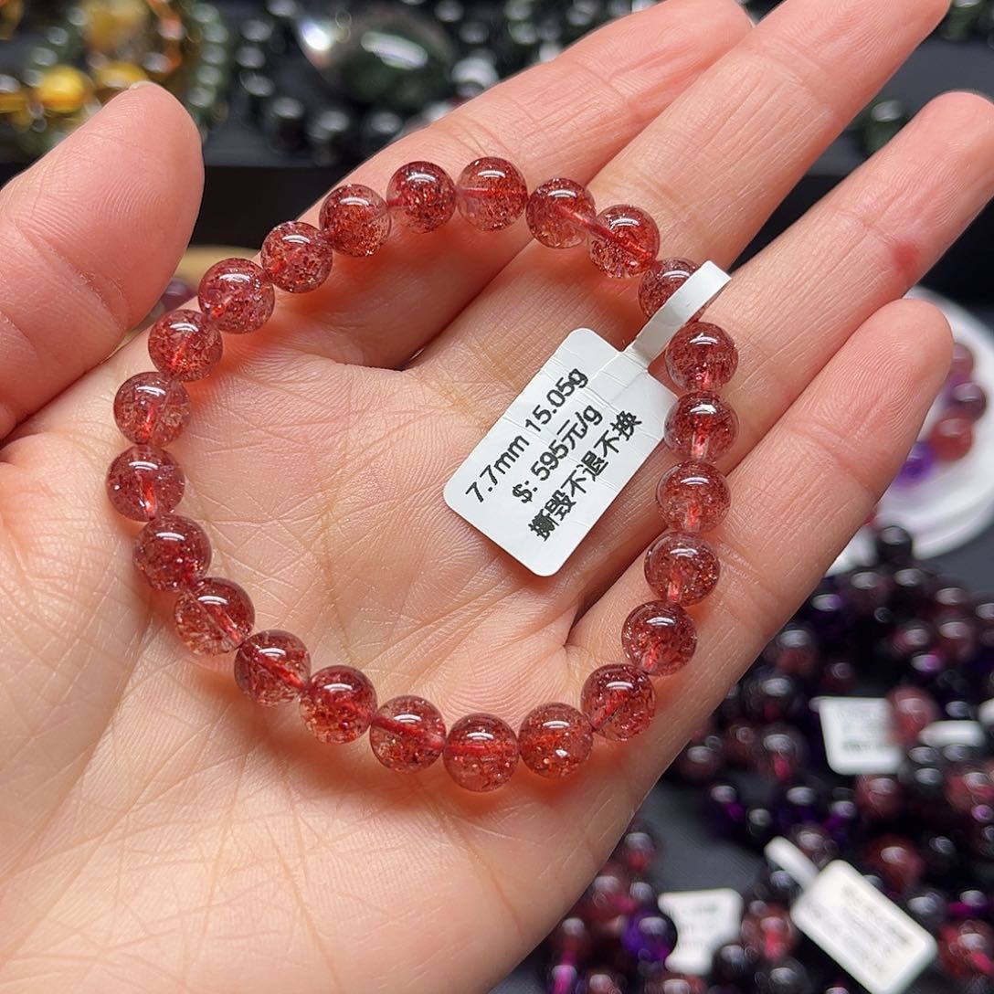 水晶手链未镶嵌手链