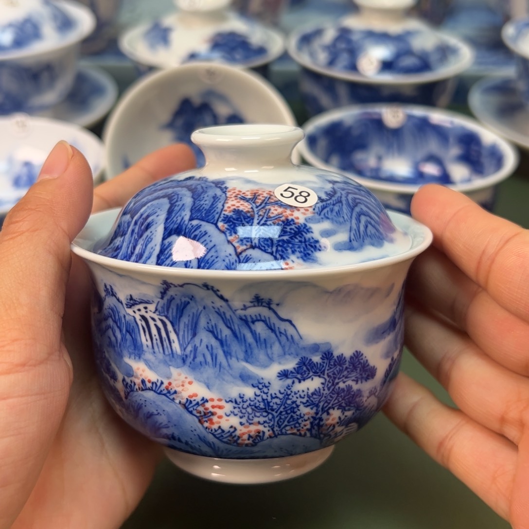 木木景德镇纯手绘茶具58