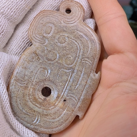 和田玉（白玉）挂件未镶嵌