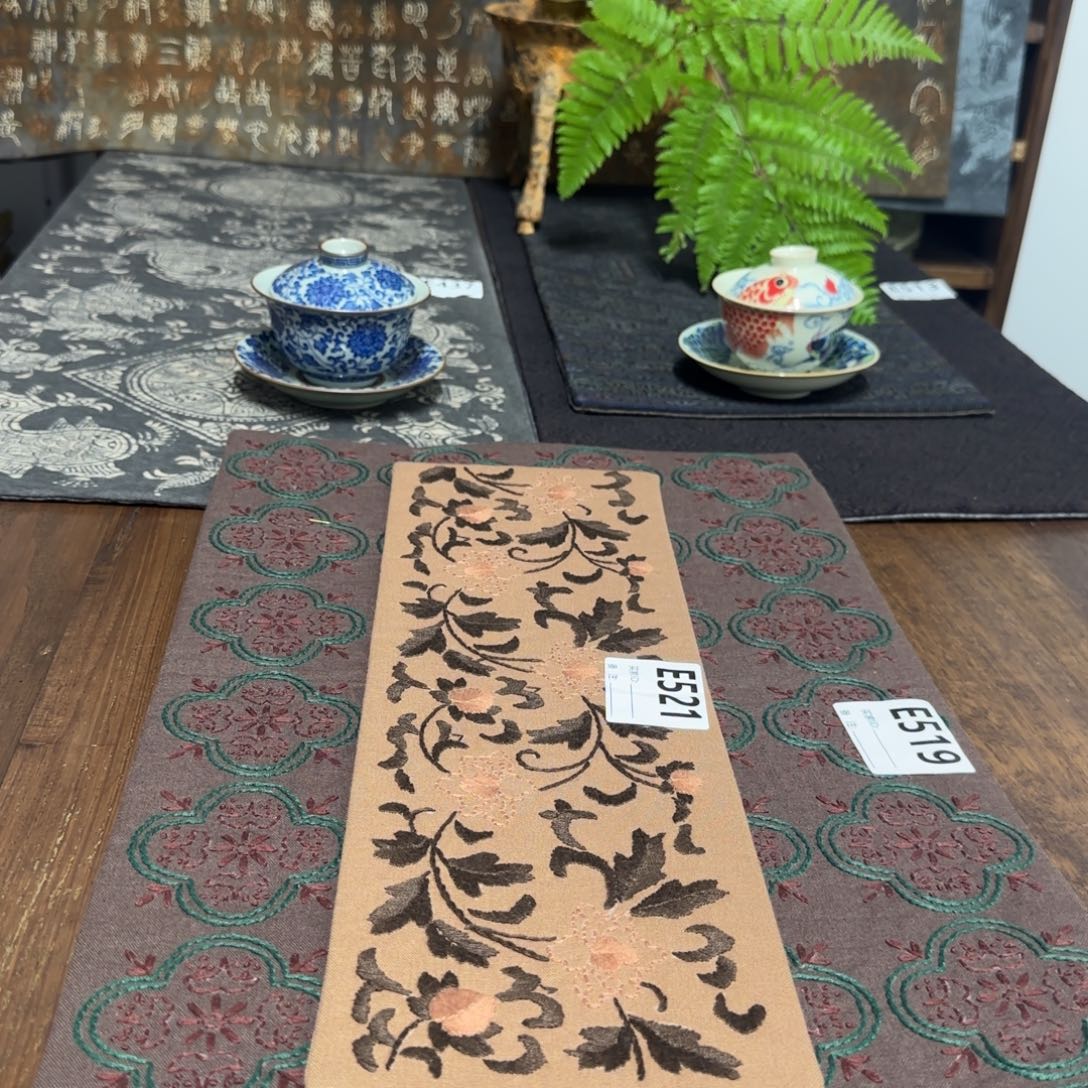 织绣8 都是一张价格三十六纺茶垫