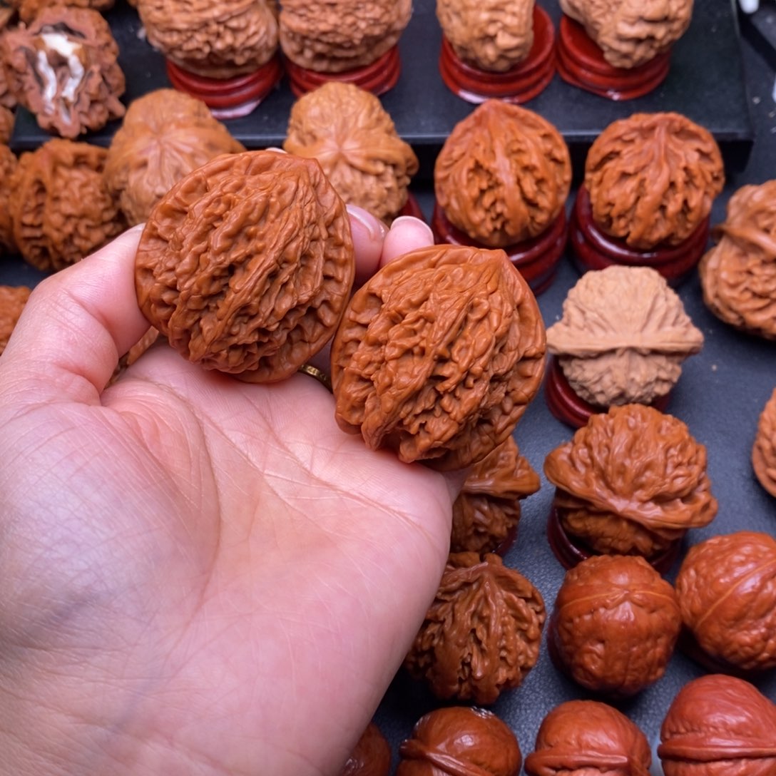 把件文玩核桃41虎头