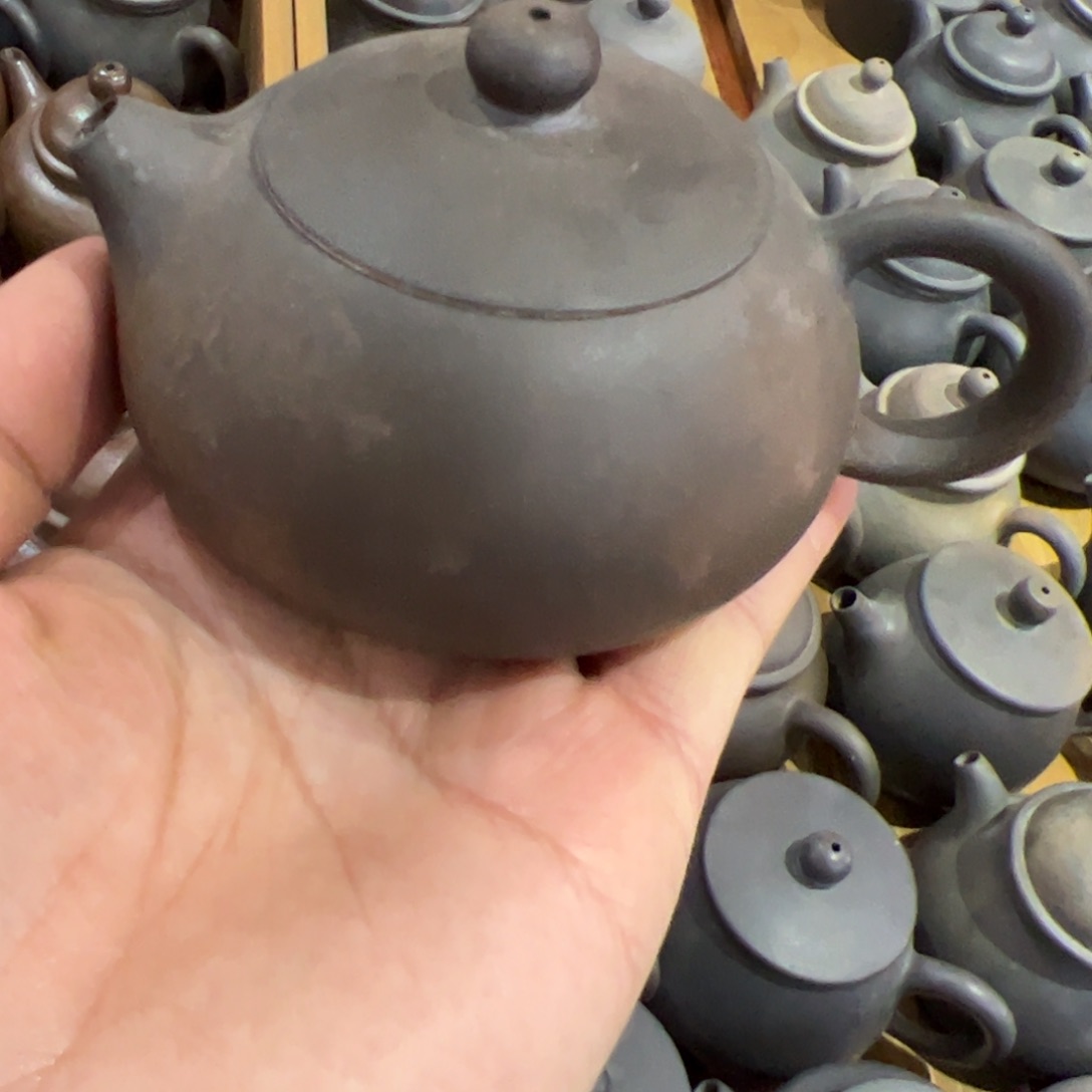 贵台龙窑柴烧茶壶60