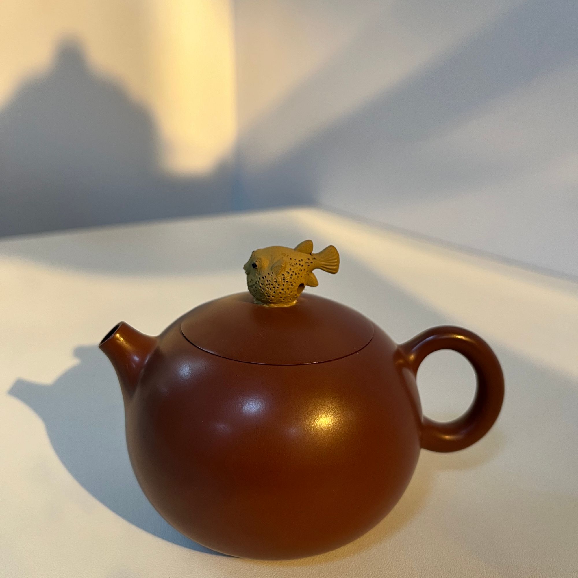 河豚西施壶钦州坭兴陶