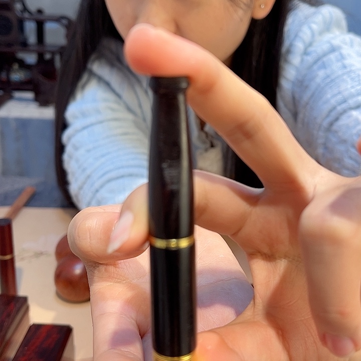 东非黑黄檀（紫光檀）烟嘴