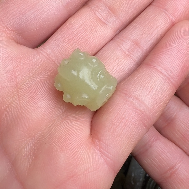 和田玉挂件未镶嵌沙**杨