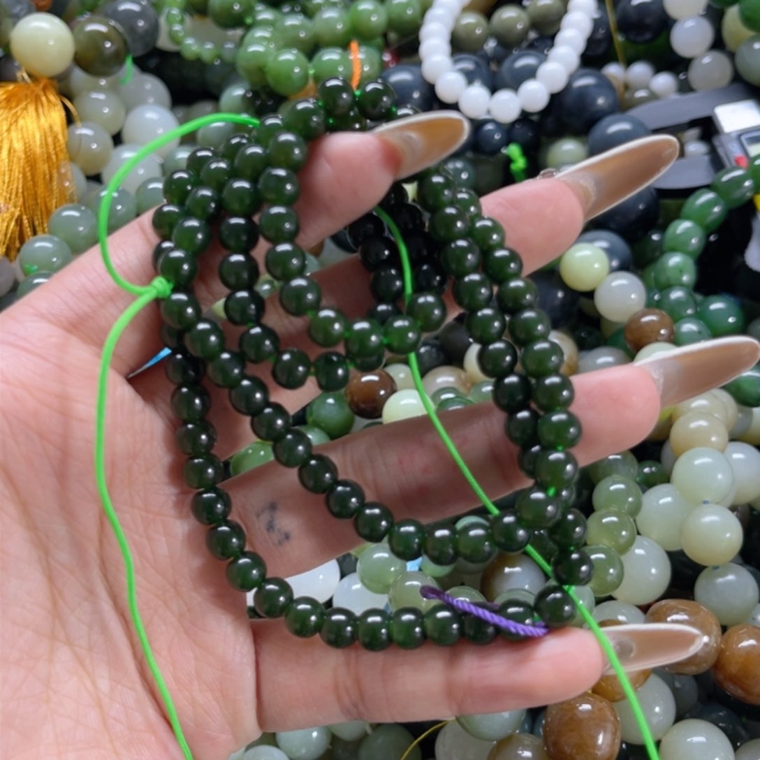 和田玉手链未镶嵌