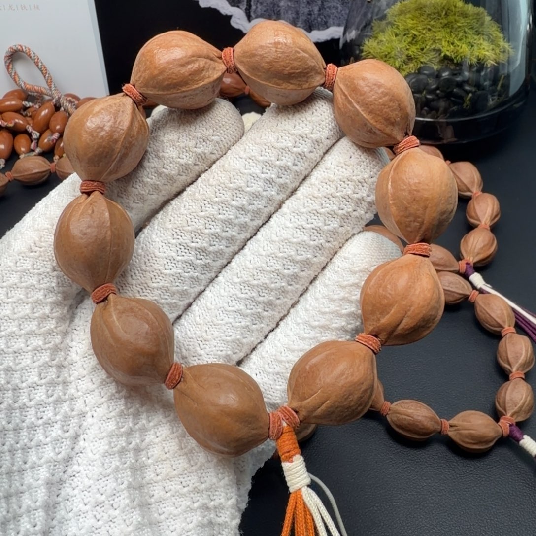 手串橄榄核21✖️26 原生态梅林铁核 带备籽