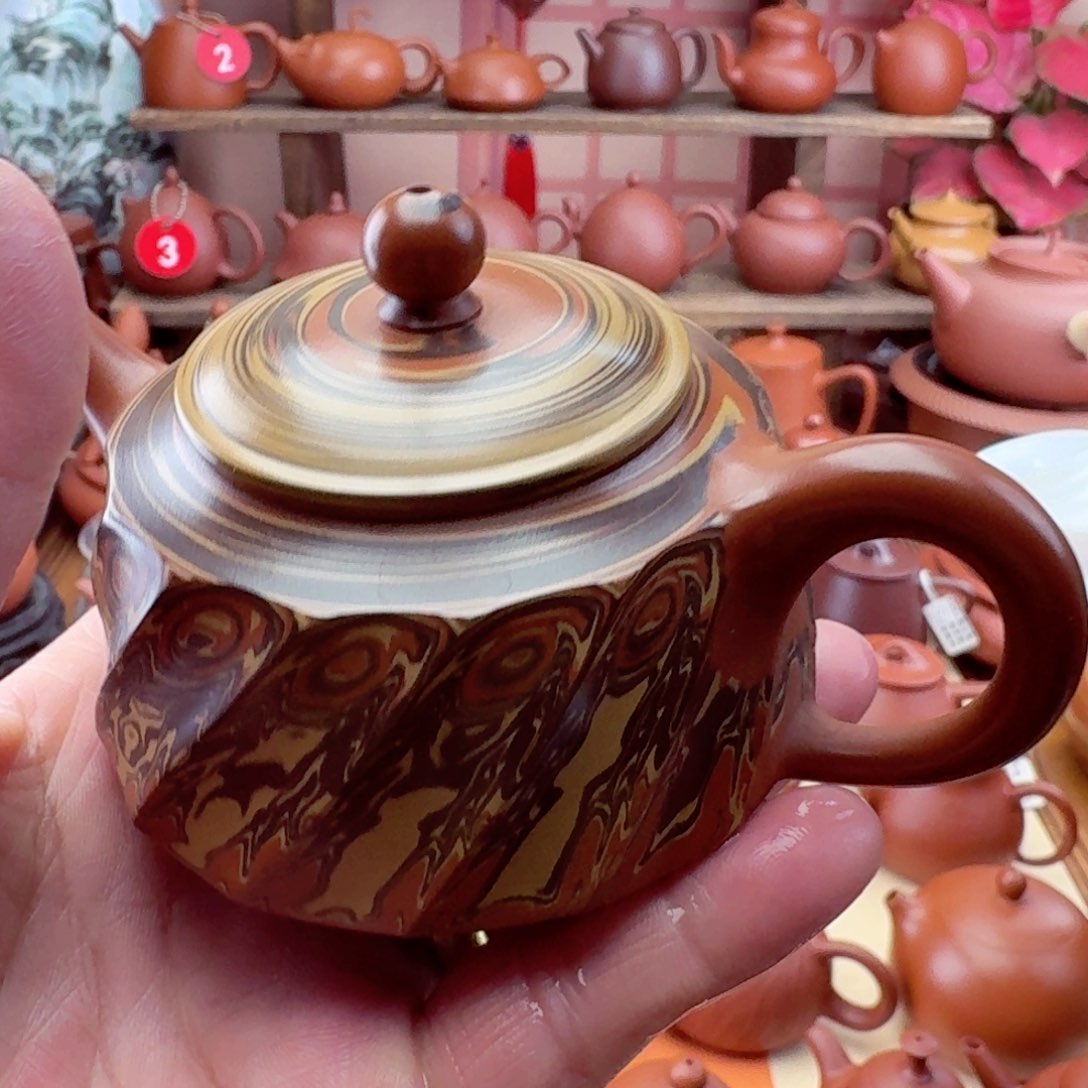 紫砂茶壶5***个扭转乾坤1 130 cc手拉