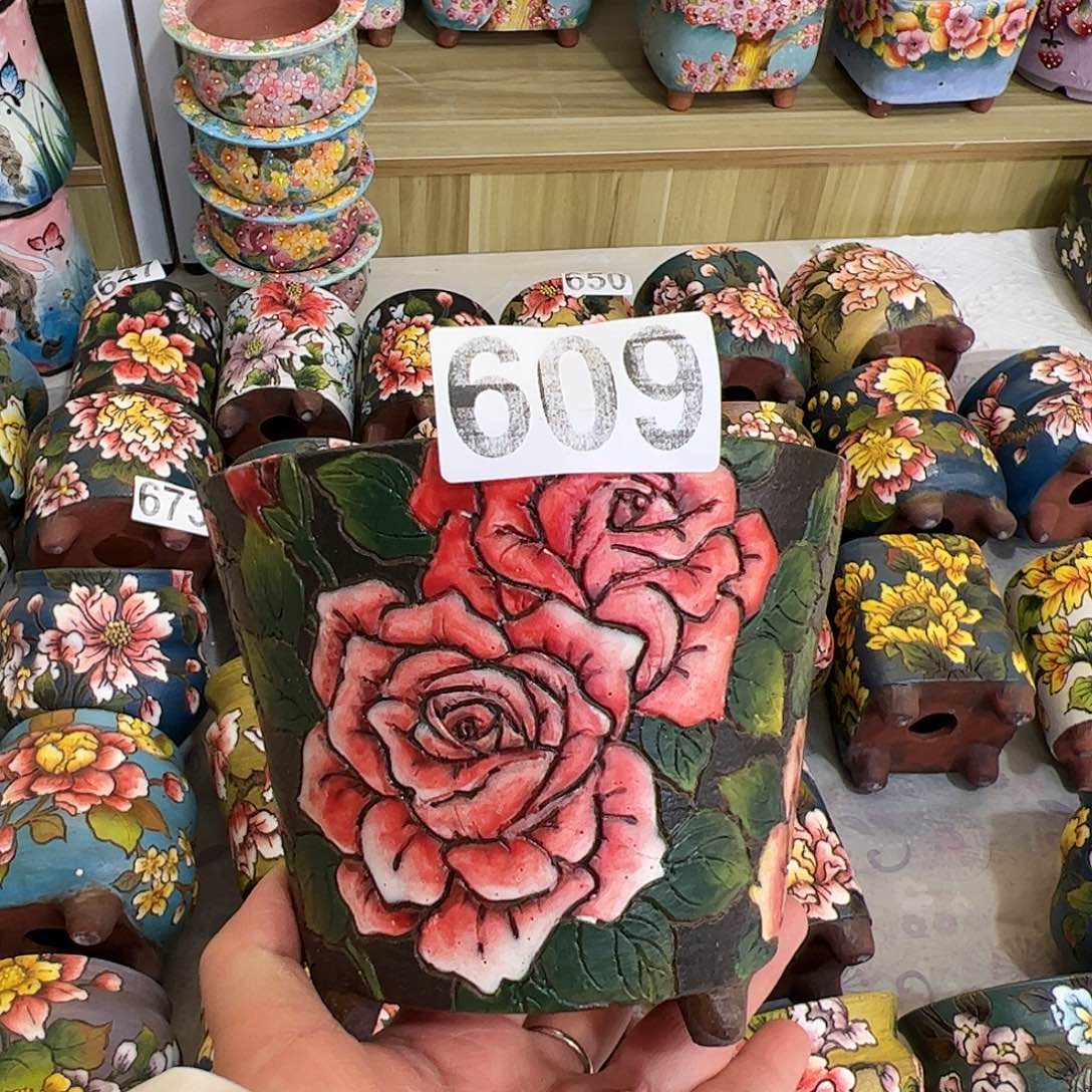 景德镇陶瓷花盆景德镇陶瓷花盆