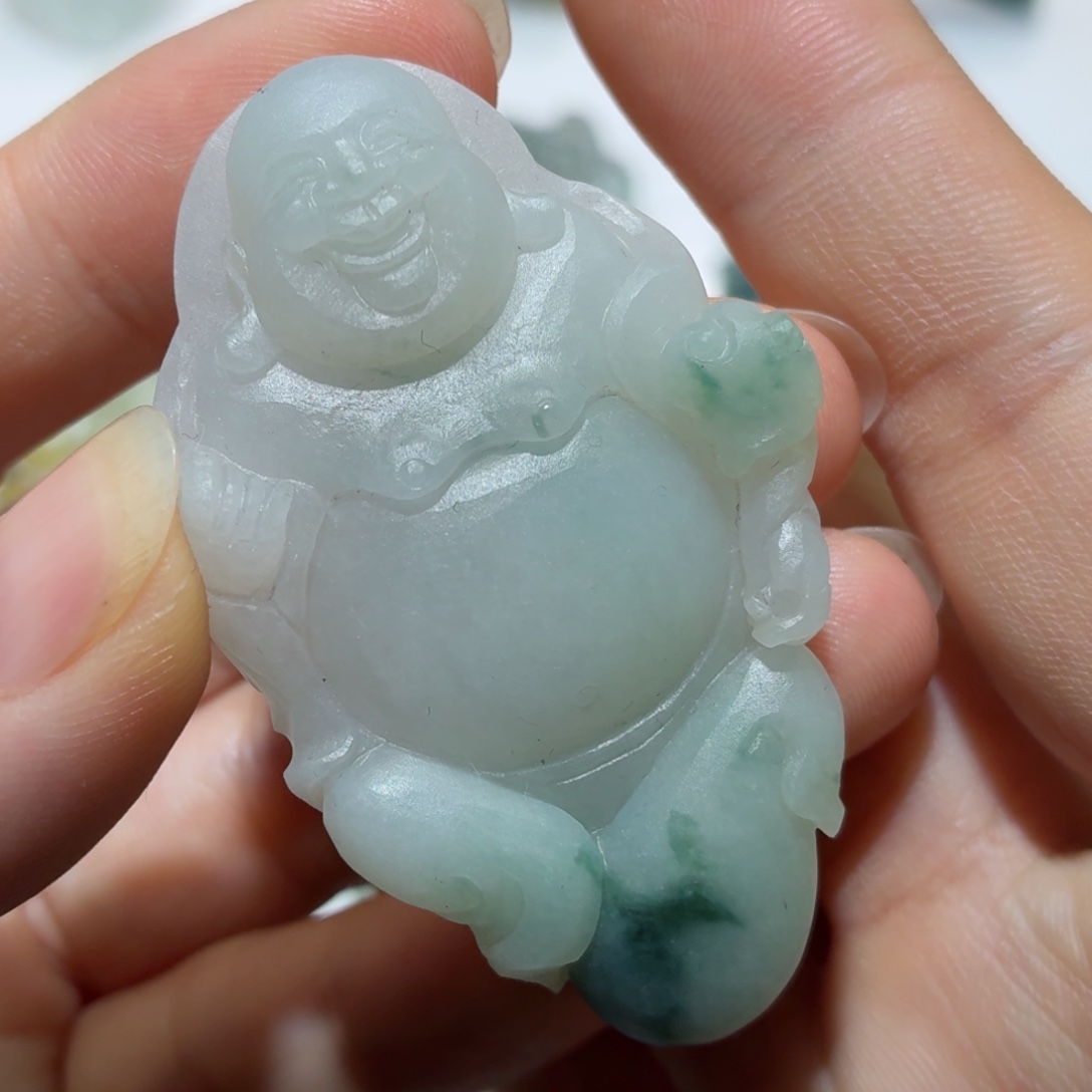 定制翡翠未镶嵌毛货