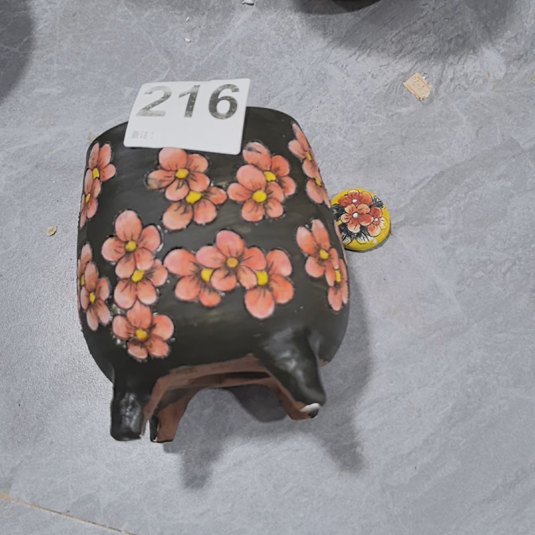 红泥花盆微瑕疵处理