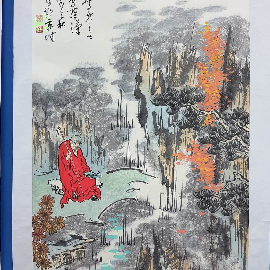 国画多次参加国内外大型