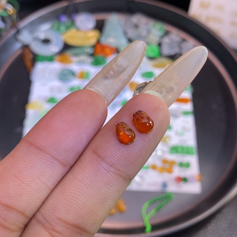 【闪购商品】翡翠挂件未镶嵌金蟾