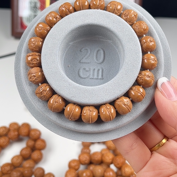 鼠***哥猴头核桃手串米勒