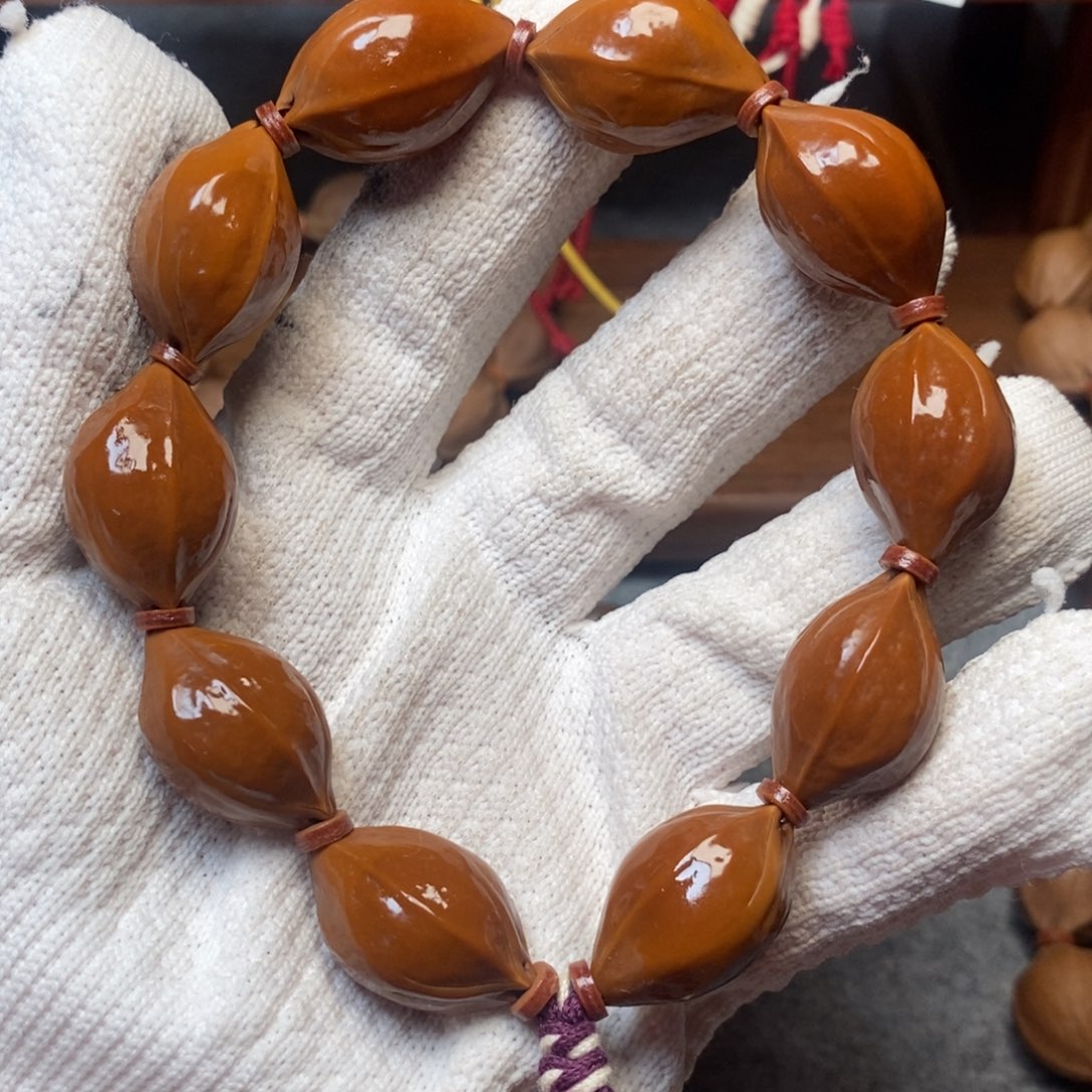 橄榄核手串/手链1727鲨鱼背