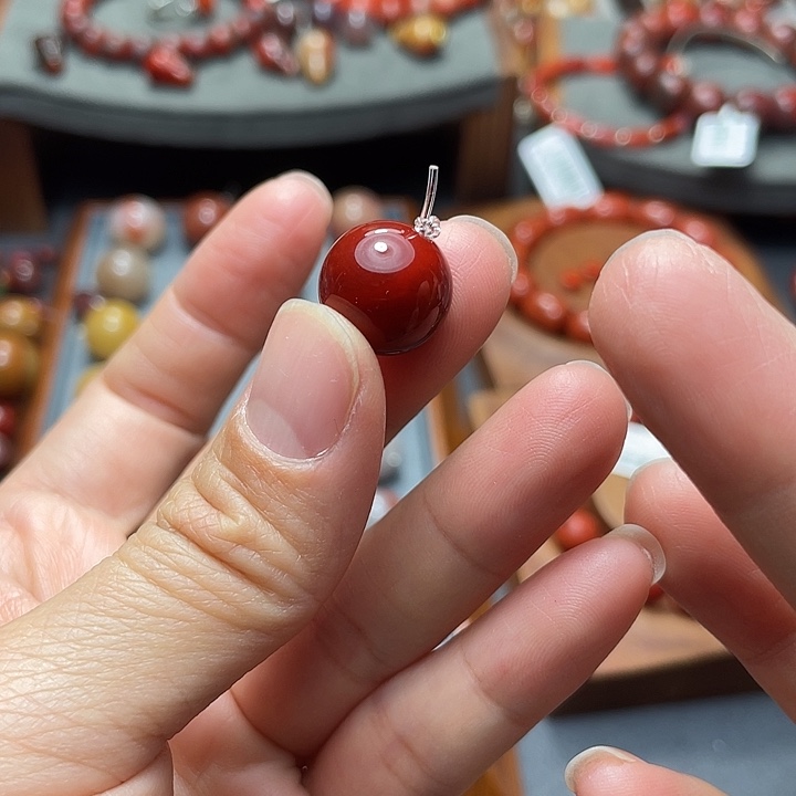 未镶嵌单珠13多样性发1南红玛瑙