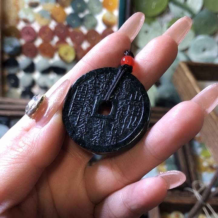 岫玉岫玉挂件未镶嵌