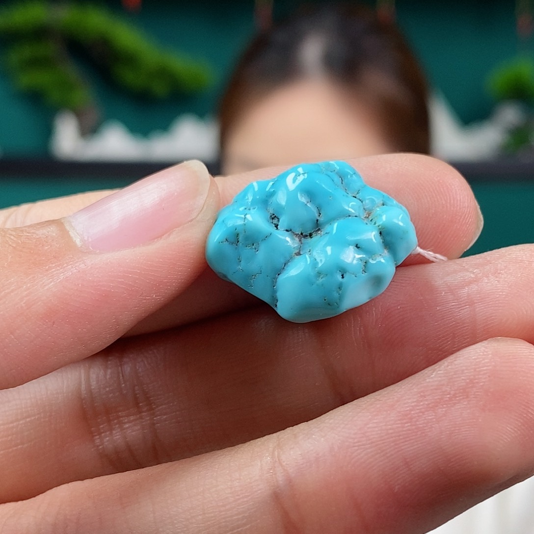 绿松石珠宝奇石未镶嵌