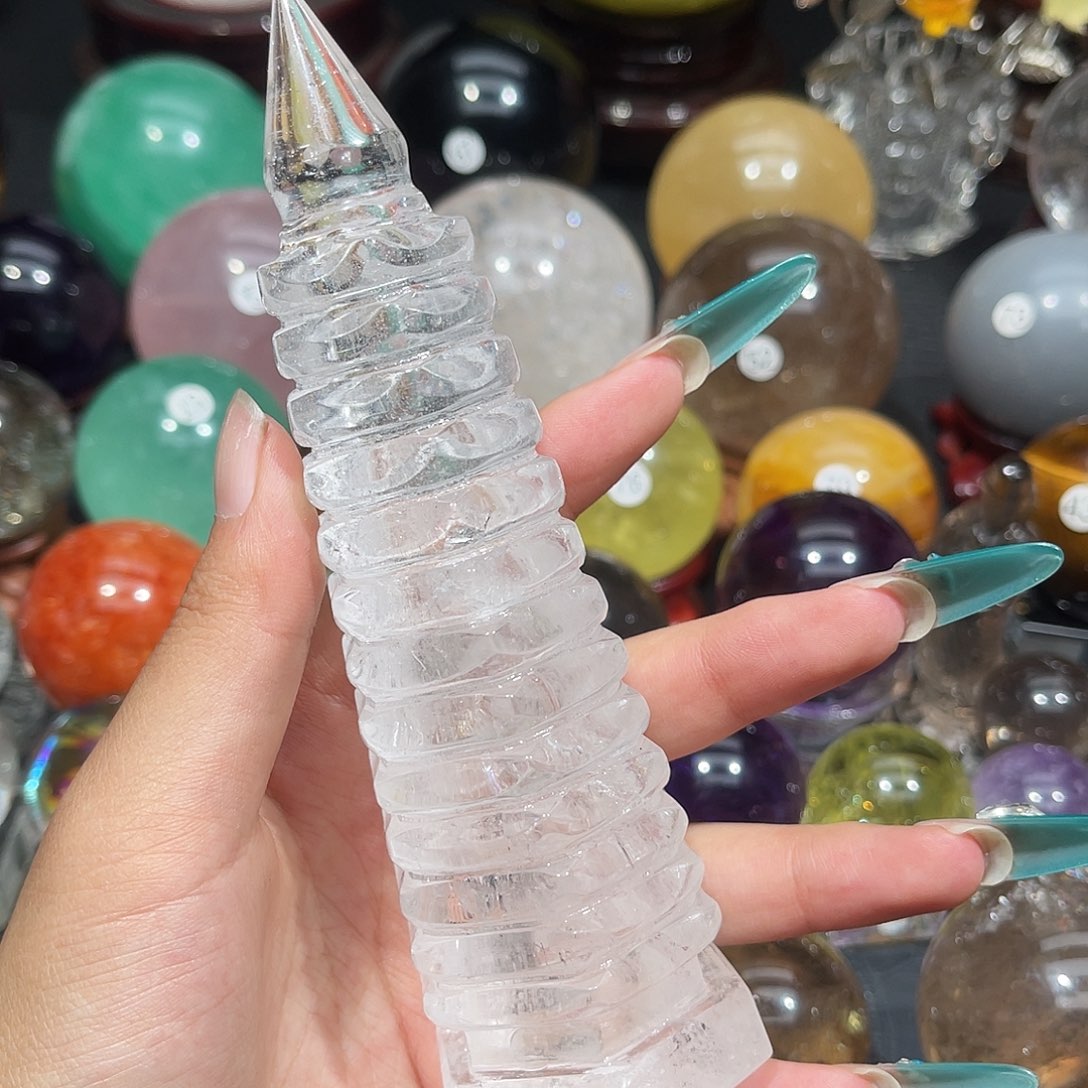 水晶未镶嵌珠宝半成品微瑕15.4