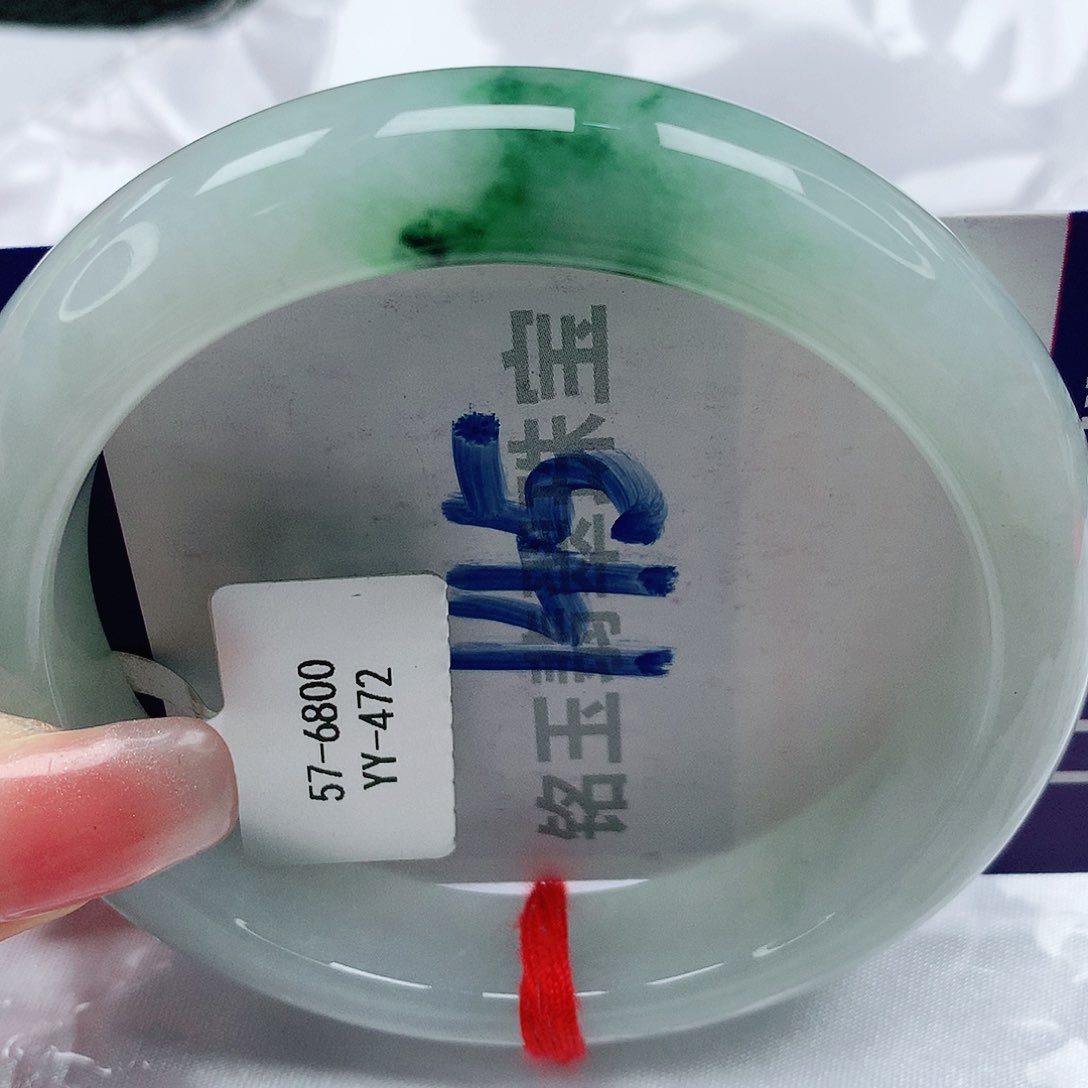 翡翠手镯未镶嵌缅甸天然a货翡翠