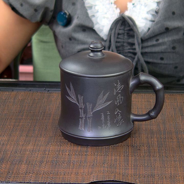 茶杯紫砂高货放漏