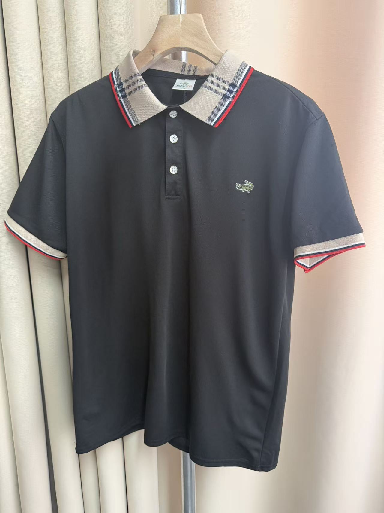 简欧风商务休闲常规男夏季Polo衫简约翻领春夏时尚