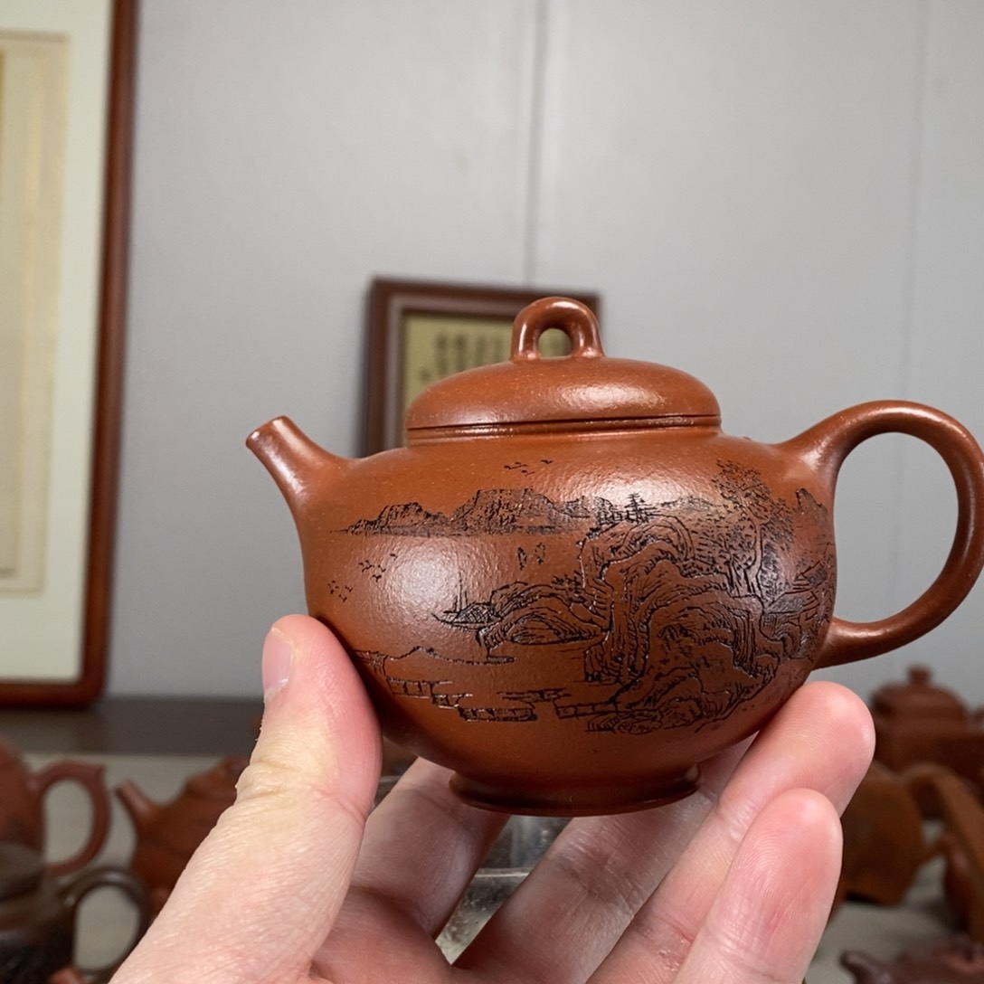 茶壶紫砂原矿泥料传统工艺制作