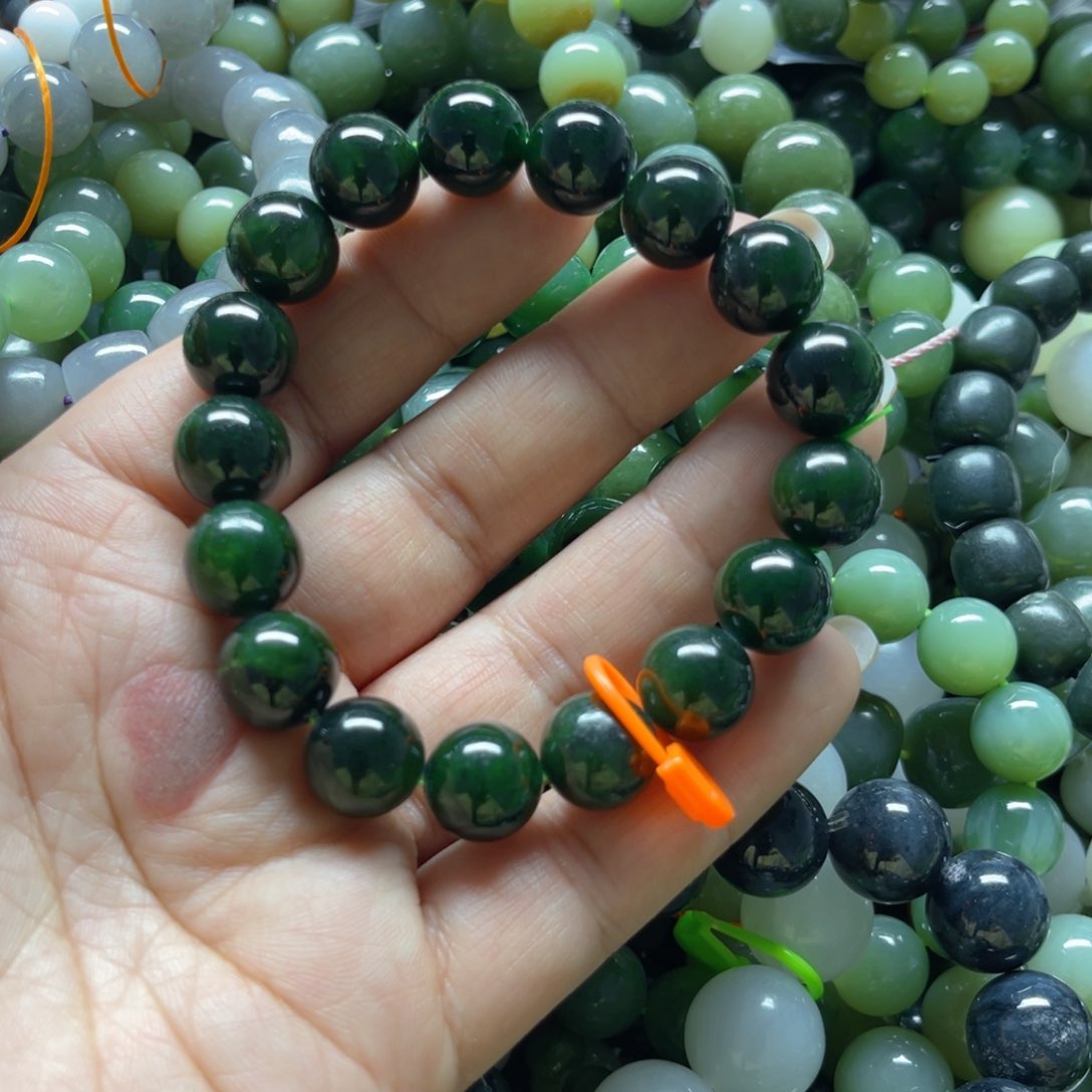 和田玉手链未镶嵌