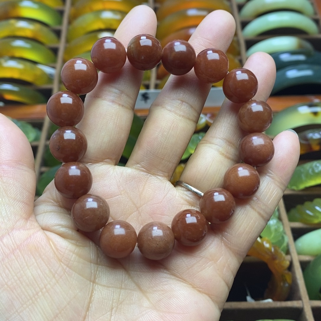 蛇纹石玉未镶嵌手链