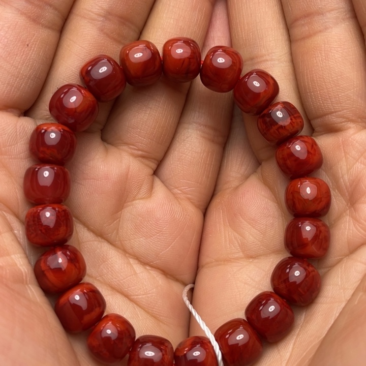 南红玛瑙手串10未镶嵌