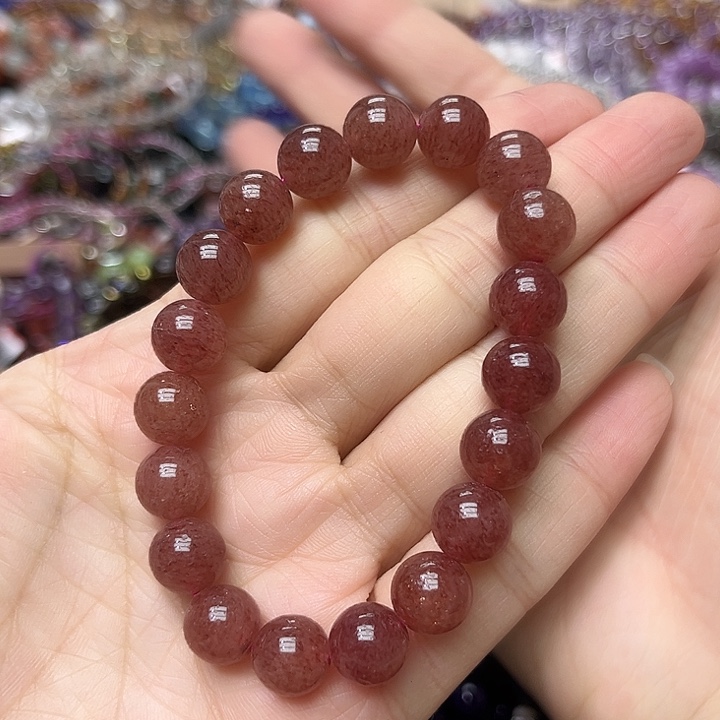 未镶嵌手链水晶多样性发一