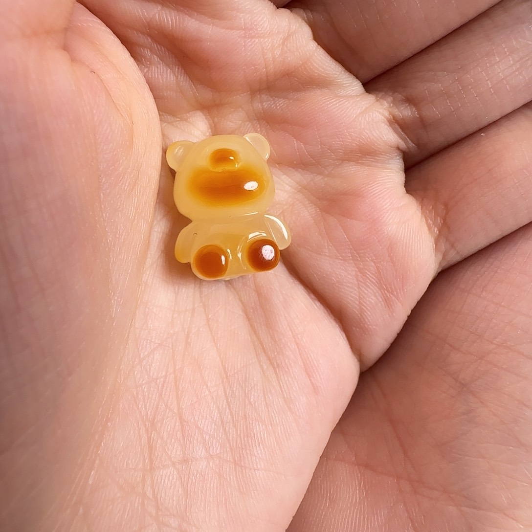 琥珀珠宝奇石未镶嵌你**～