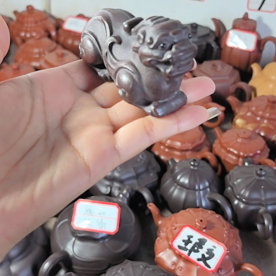 茶壶紫砂紫砂茶宠