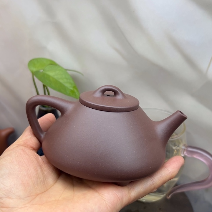 紫砂茶壶紫泥子冶200c c