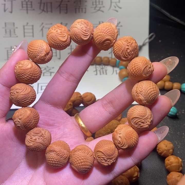 猴头核桃手串17双影蛇王全品