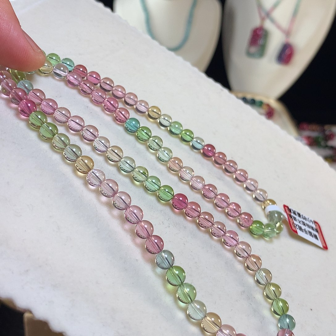 碧玺手链未镶嵌碧玺手链