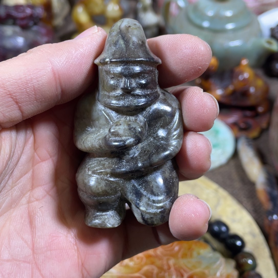和田玉吊坠(不含链)未镶嵌