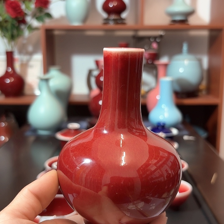 和**闲景德镇高温陶瓷花瓶