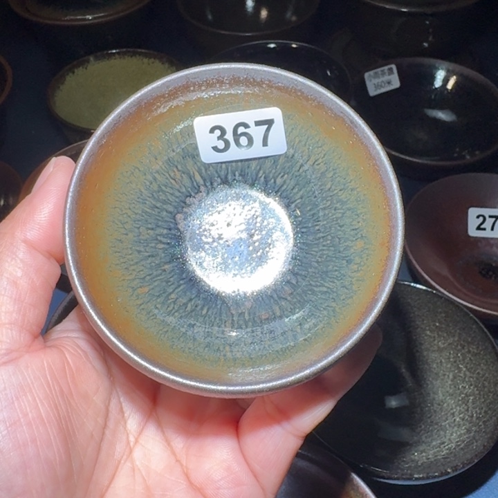 小雨茶盏手工柴烧