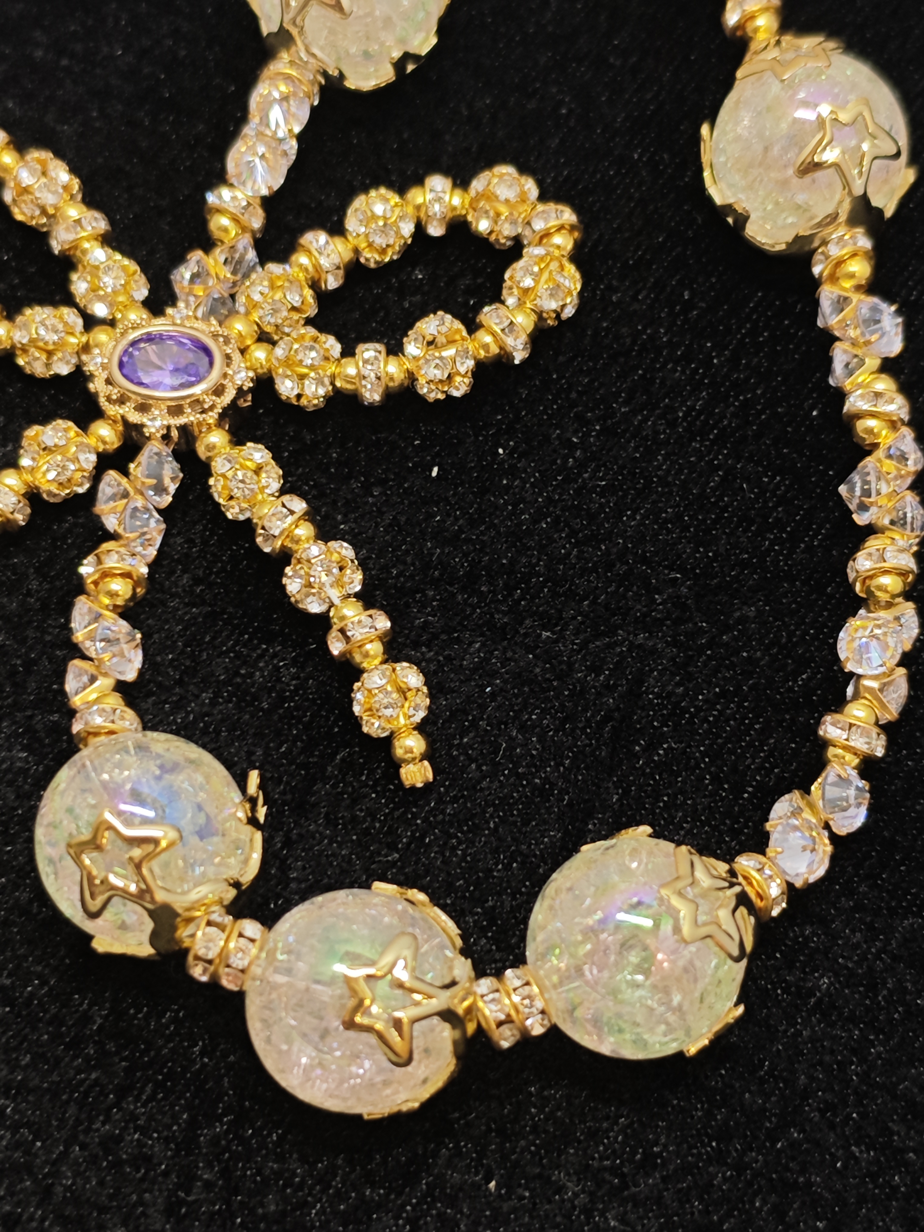 人间富贵金色蝴蝶水钻手机链短款包包挂件女款手工时尚挂绳创意