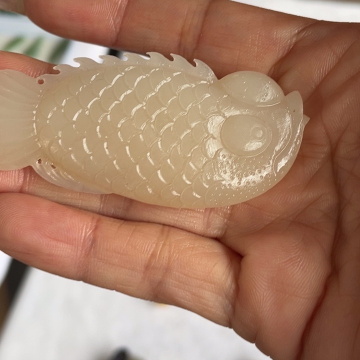 和田玉（糖玉）颈饰未镶嵌