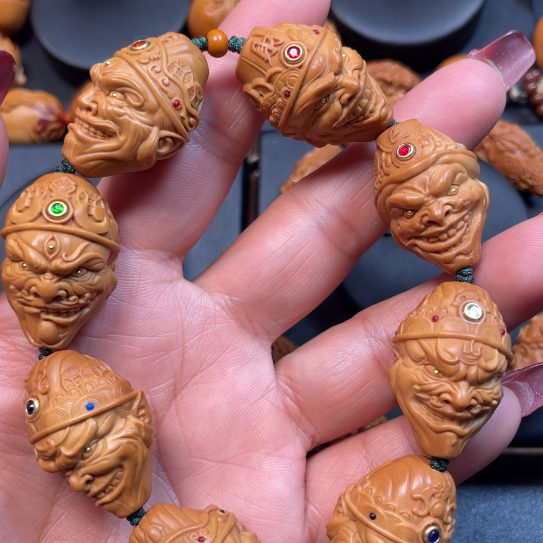 橄榄核手串/手链邪财神橄榄核手串